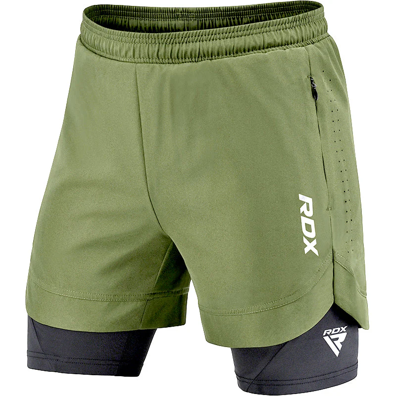 Pantalón corto de compresión para MMA T16 2 en 1  - Image 7